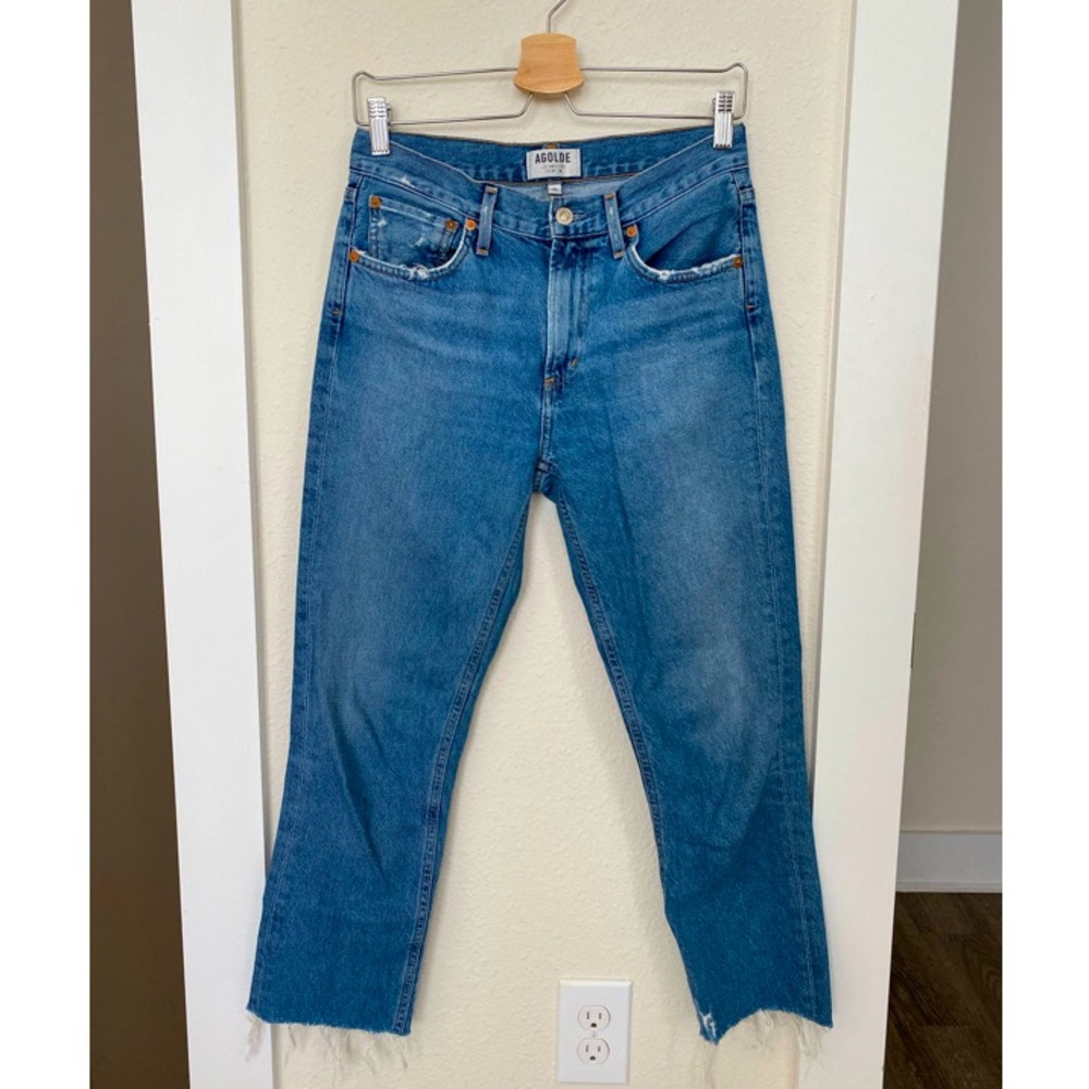 AGOLDE Cigarette Jeans